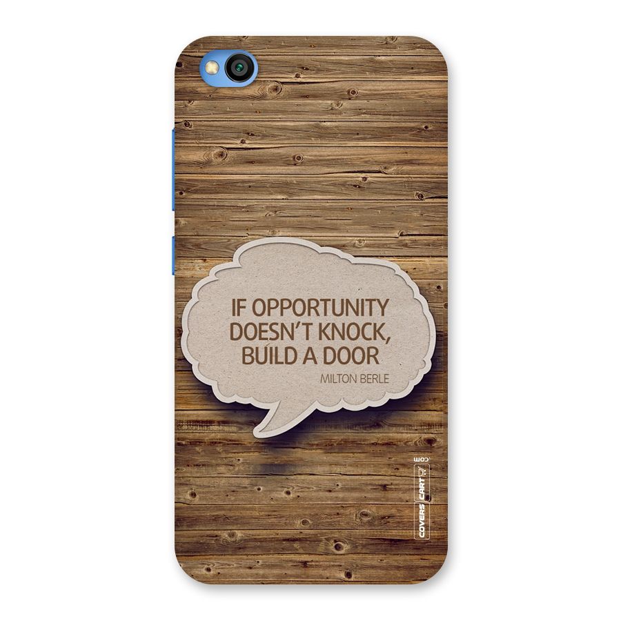 Build Your Door Back Case for Redmi Go