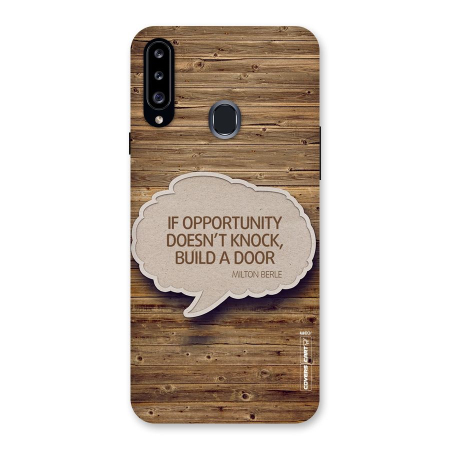 Build Your Door Back Case for Samsung Galaxy A20s