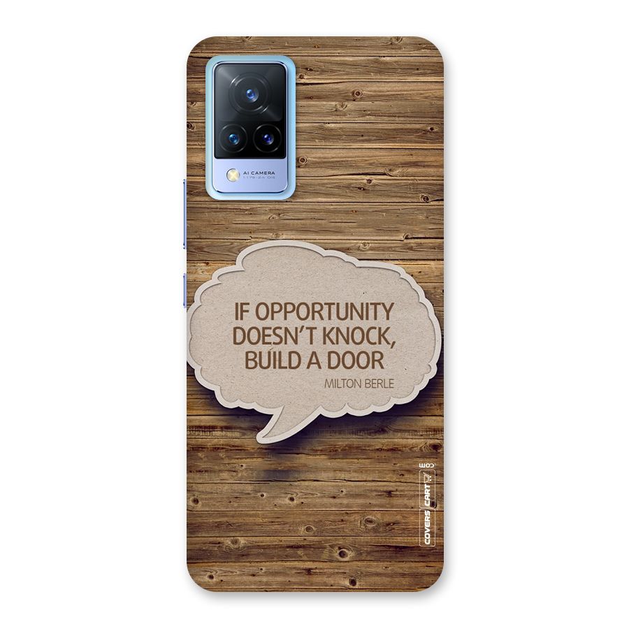 Build Your Door Back Case for Vivo V21 5G