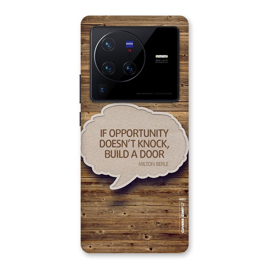 Build Your Door Back Case for Vivo X80 Pro
