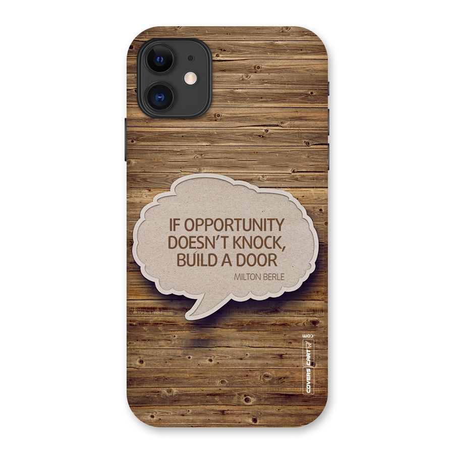 Build Your Door Back Case for iPhone 11