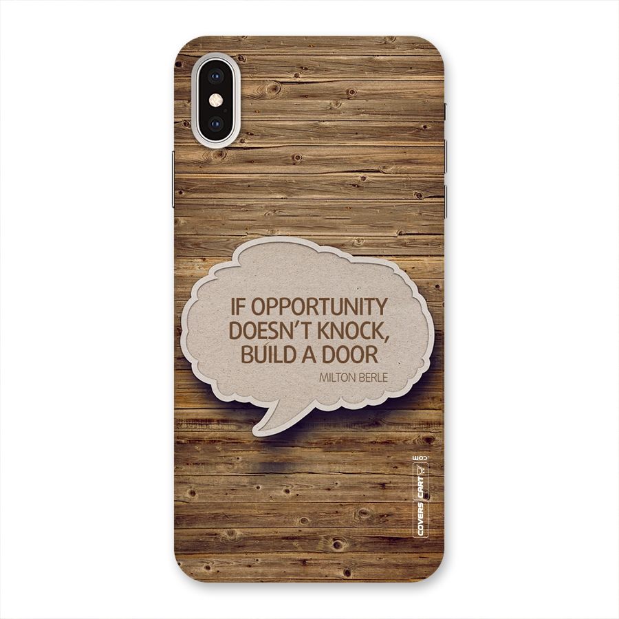 Build Your Door Back Case for iPhone XS Max