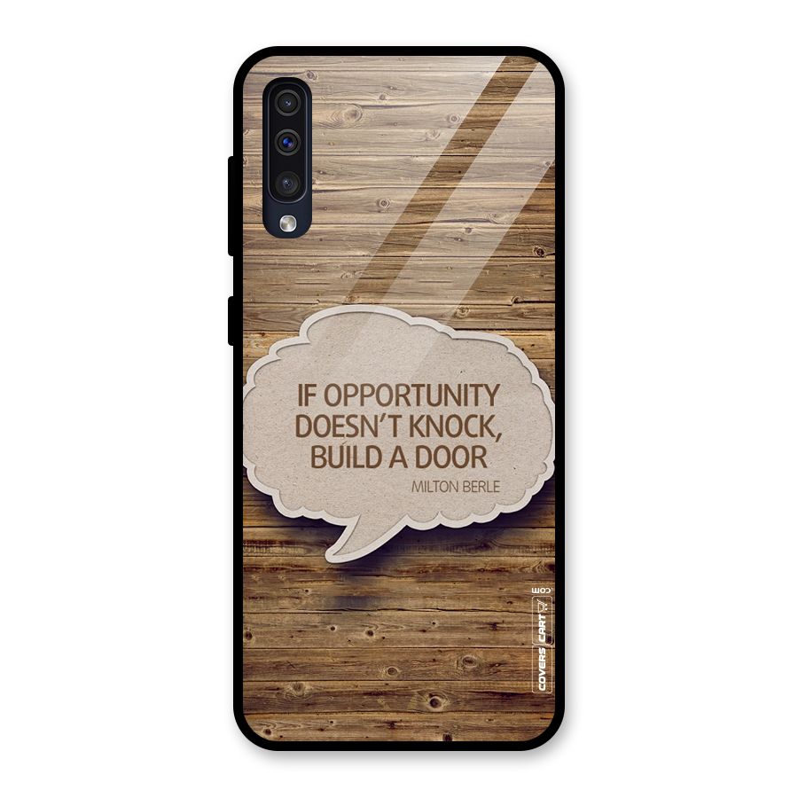 Build Your Door Glass Back Case for Galaxy A50