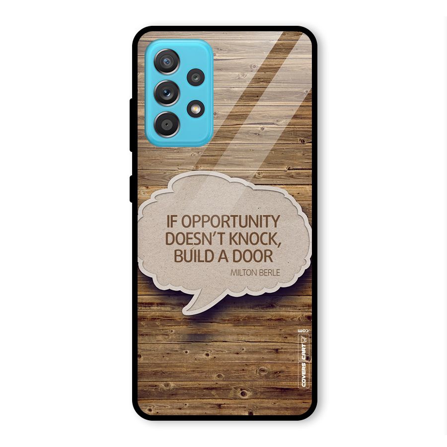 Build Your Door Glass Back Case for Galaxy A52s 5G