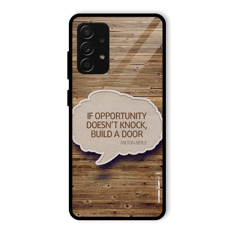 Build Your Door Glass Back Case for Galaxy A53 5G