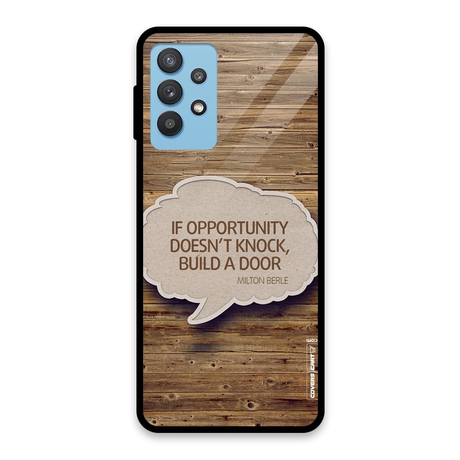 Build Your Door Glass Back Case for Galaxy M32 5G