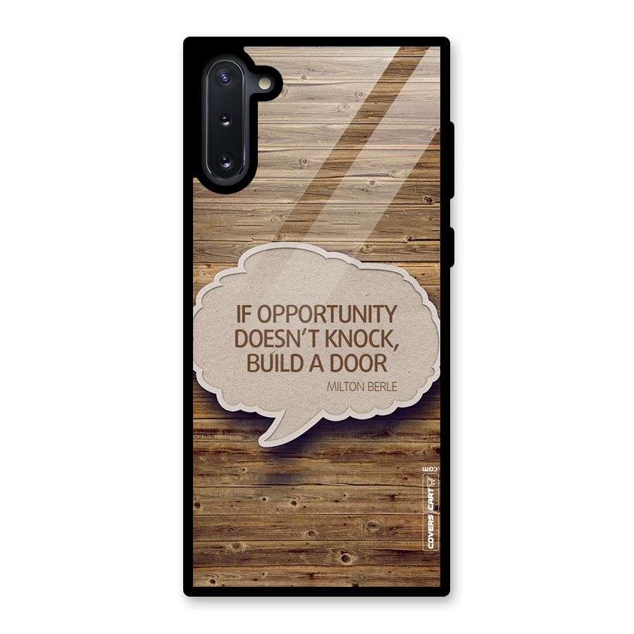 Build Your Door Glass Back Case for Galaxy Note 10