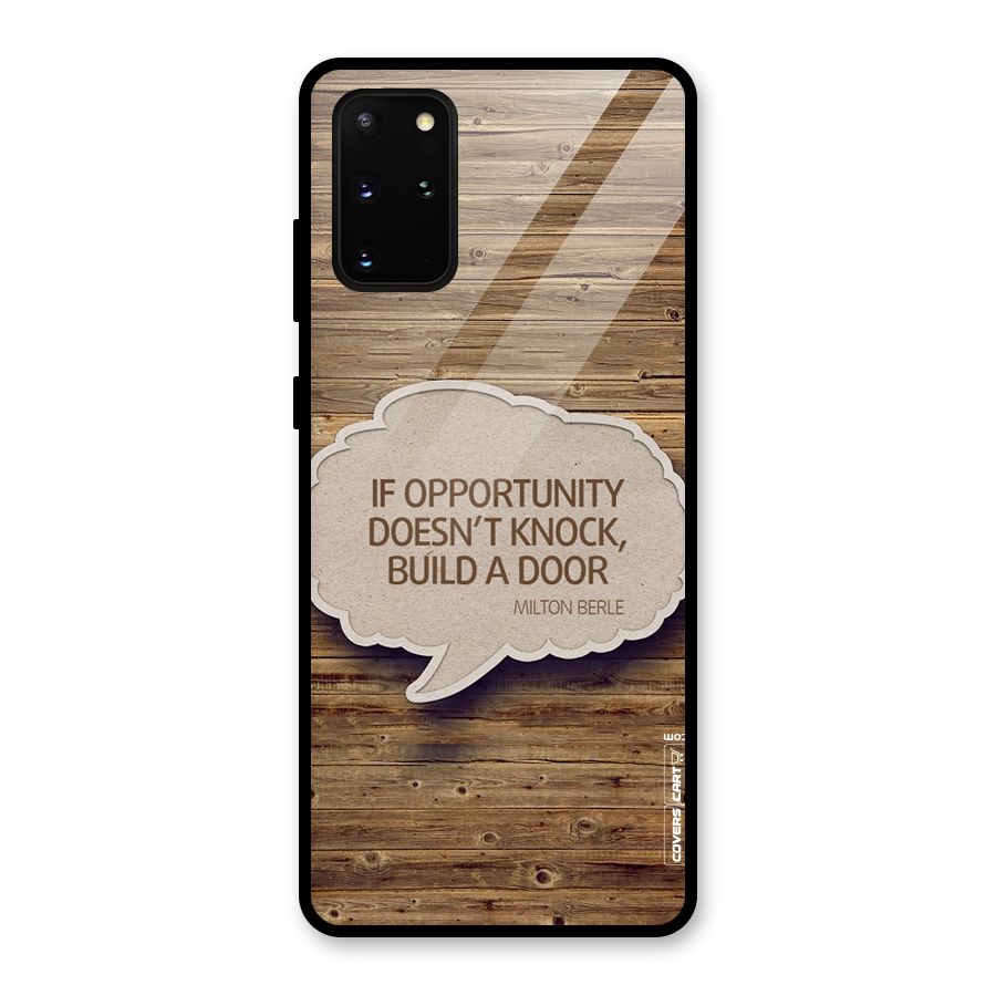 Build Your Door Glass Back Case for Galaxy S20 Plus