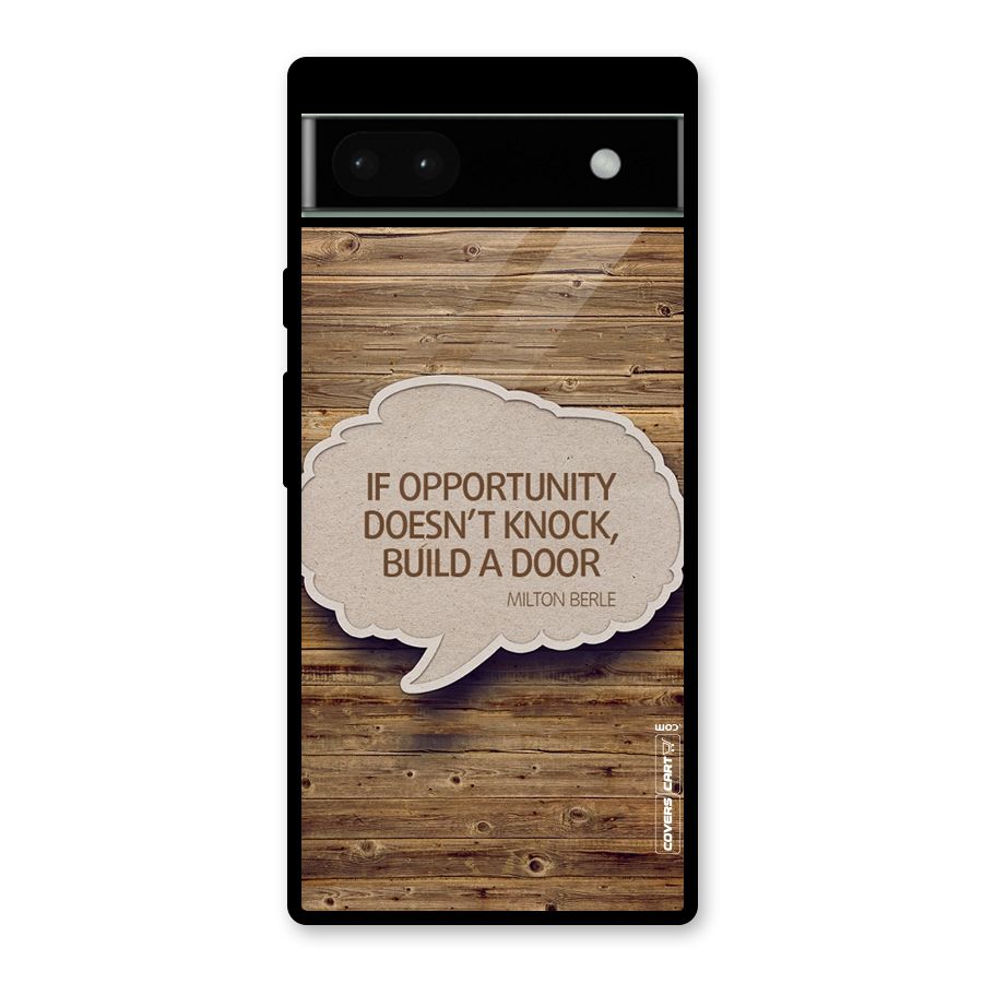 Build Your Door Glass Back Case for Google Pixel 6a