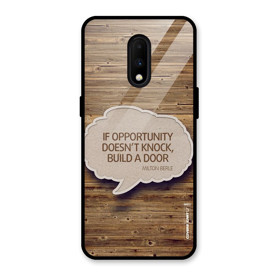 Build Your Door Glass Back Case for OnePlus 7