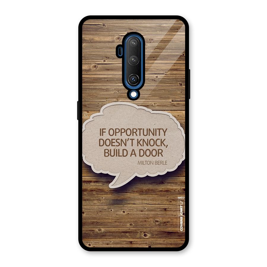 Build Your Door Glass Back Case for OnePlus 7T Pro