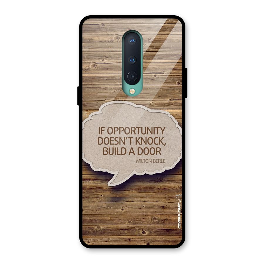 Build Your Door Glass Back Case for OnePlus 8