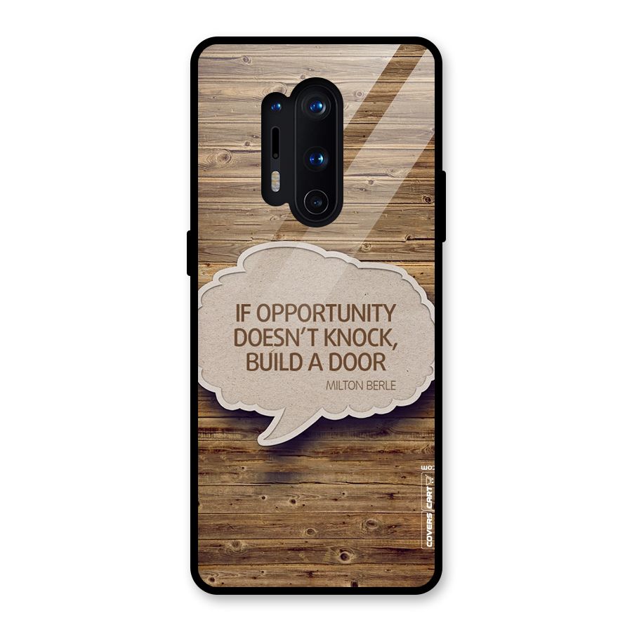 Build Your Door Glass Back Case for OnePlus 8 Pro