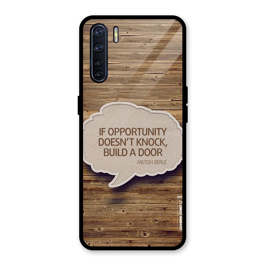 Build Your Door Glass Back Case for Oppo F15