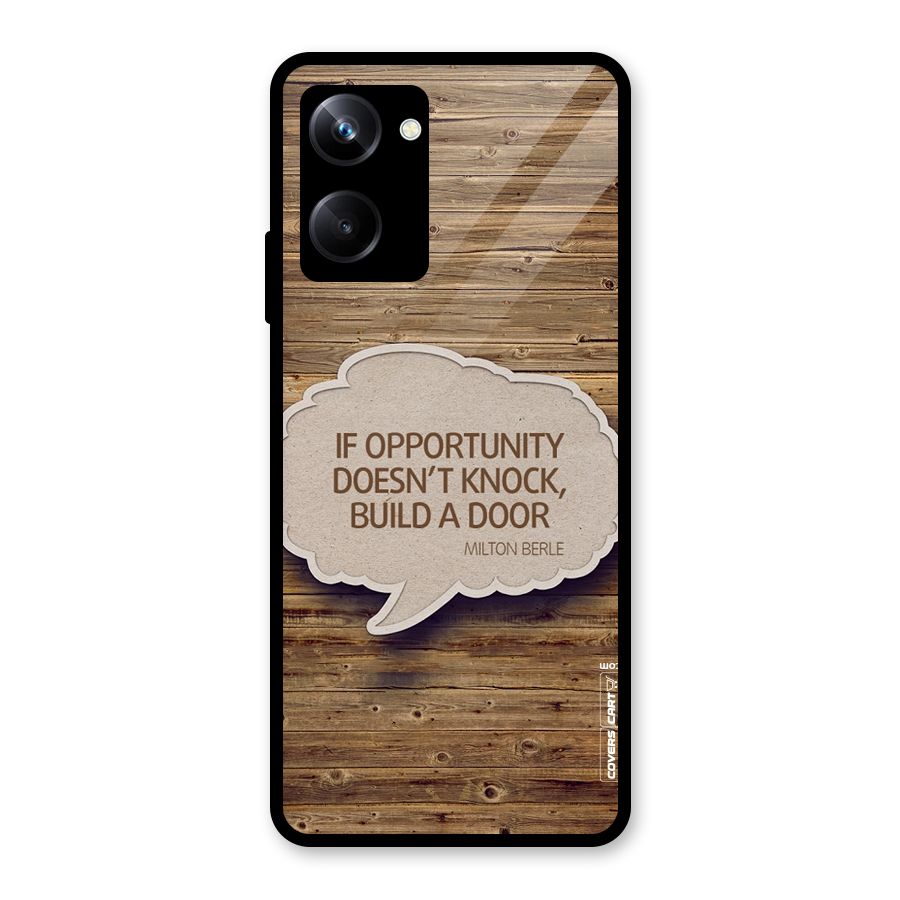 Build Your Door Glass Back Case for Realme 10 Pro