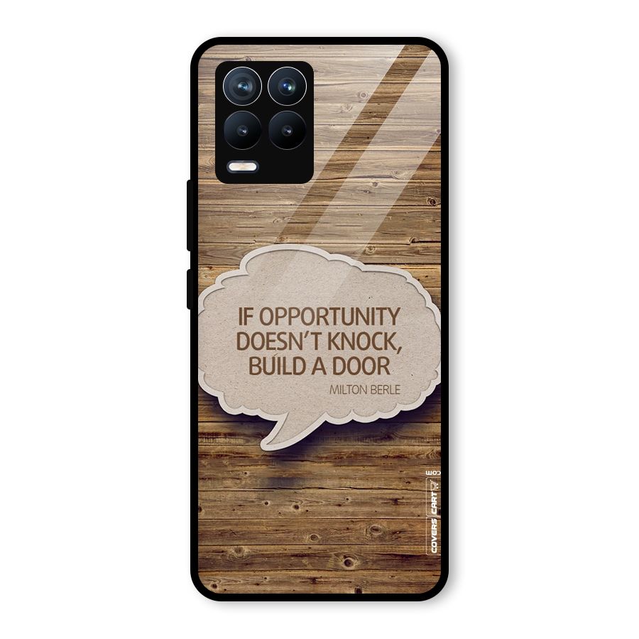 Build Your Door Glass Back Case for Realme 8 Pro