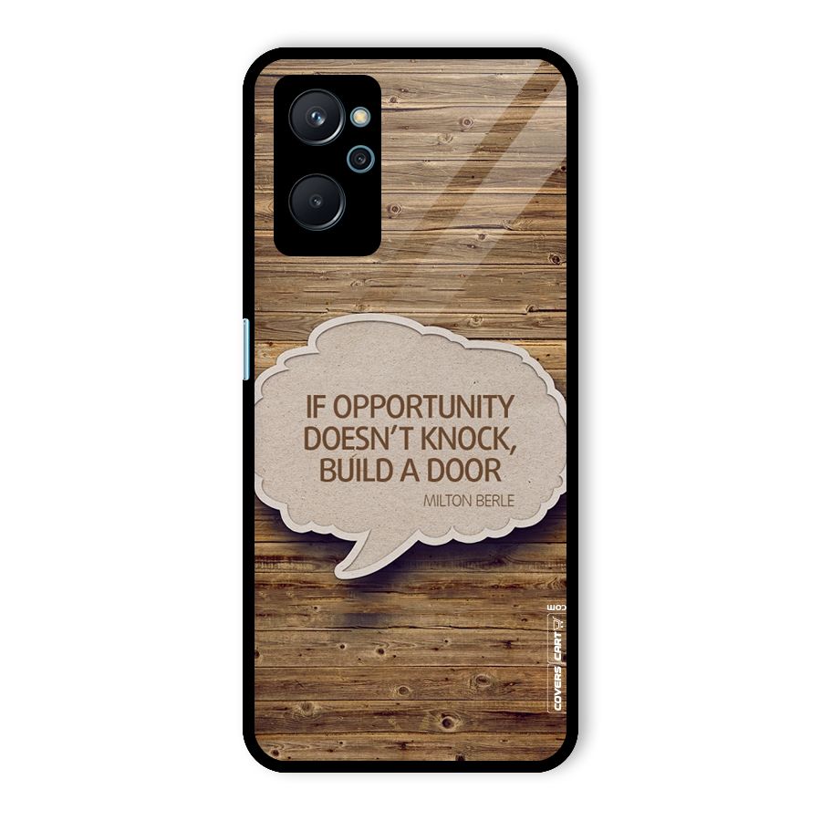 Build Your Door Glass Back Case for Realme 9i