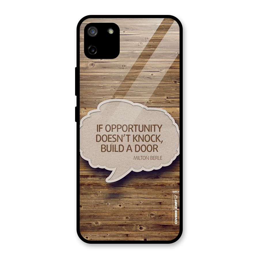 Build Your Door Glass Back Case for Realme C11