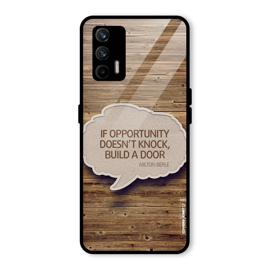 Build Your Door Glass Back Case for Realme GT 5G