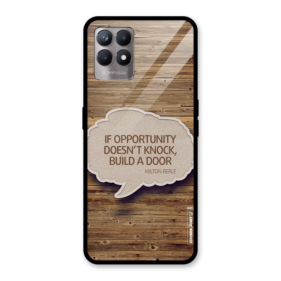 Build Your Door Glass Back Case for Realme Narzo 50