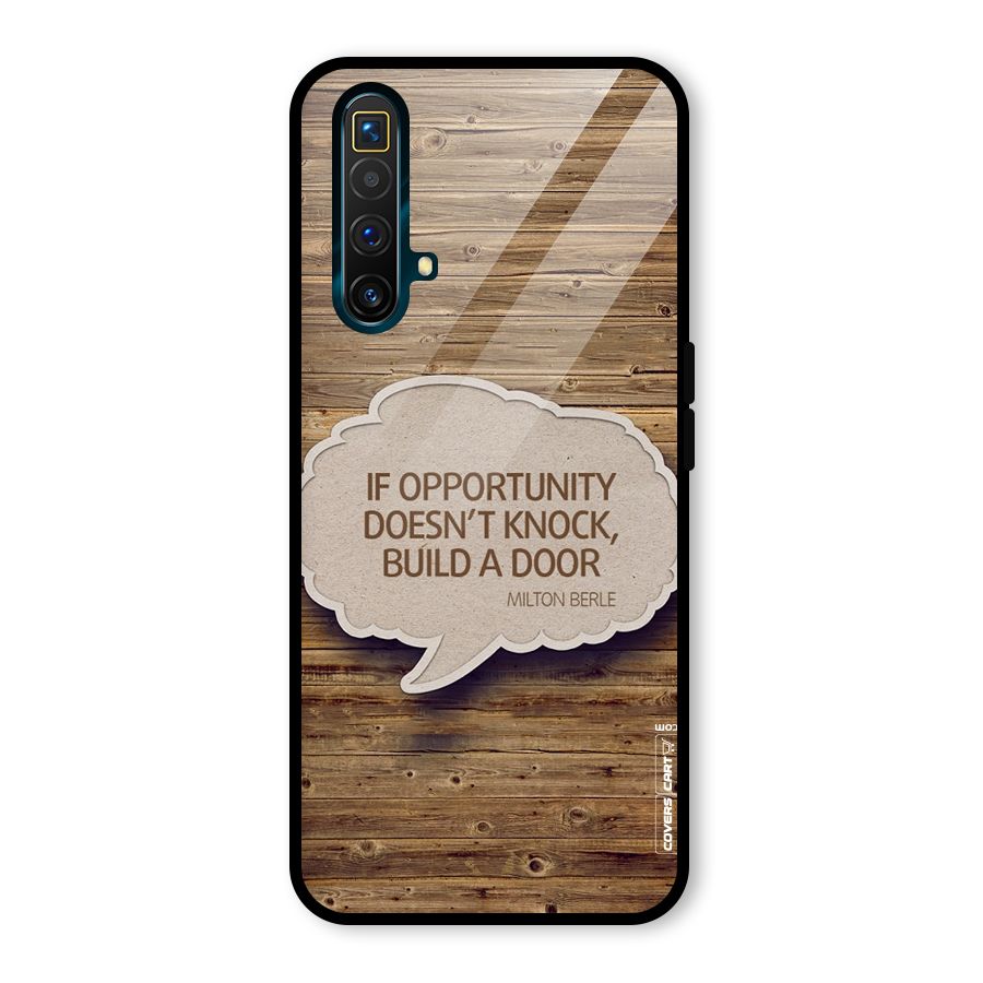 Build Your Door Glass Back Case for Realme X3 SuperZoom