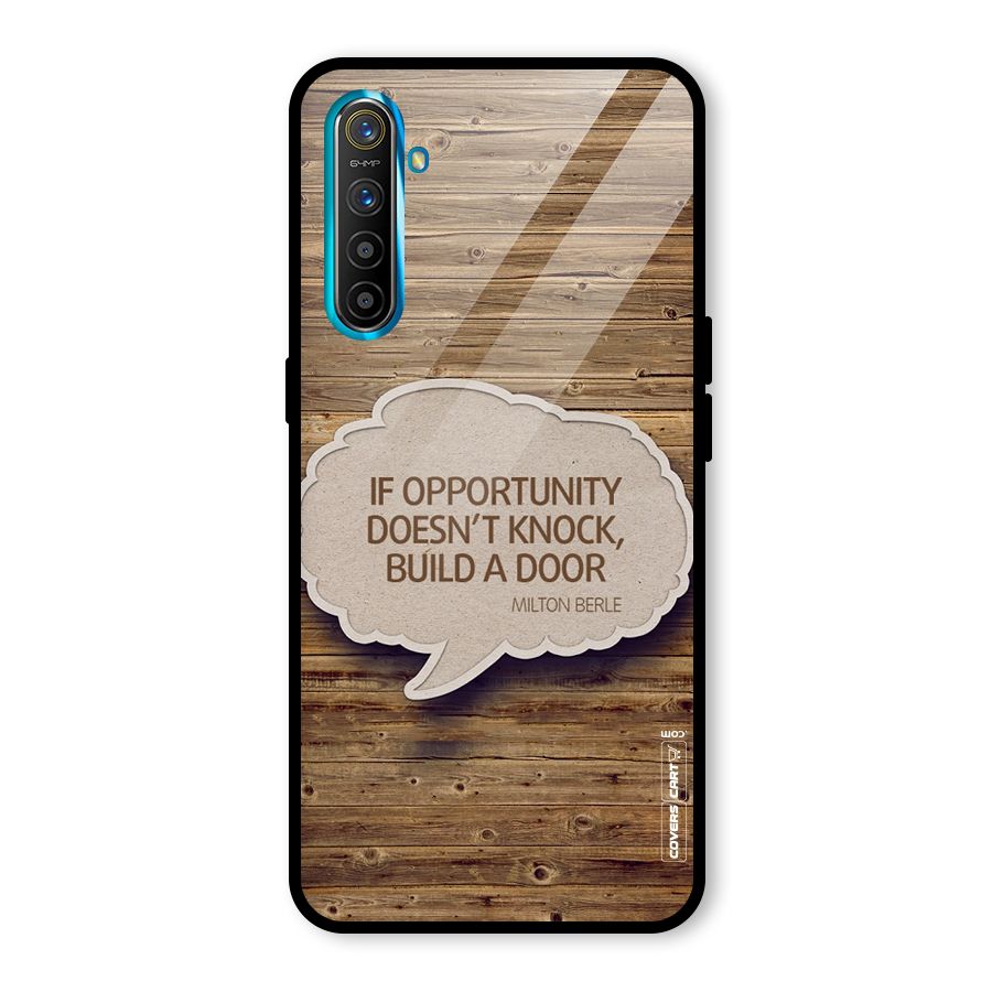 Build Your Door Glass Back Case for Realme XT