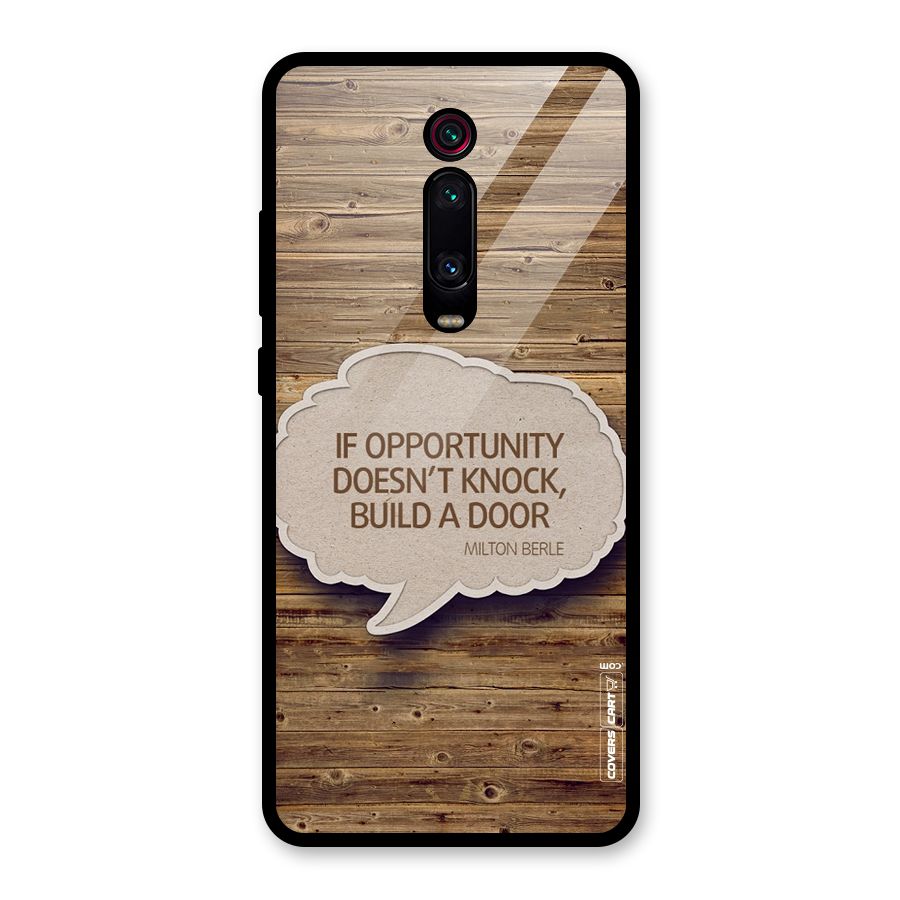 Build Your Door Glass Back Case for Redmi K20