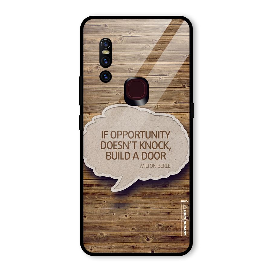 Build Your Door Glass Back Case for Vivo V15