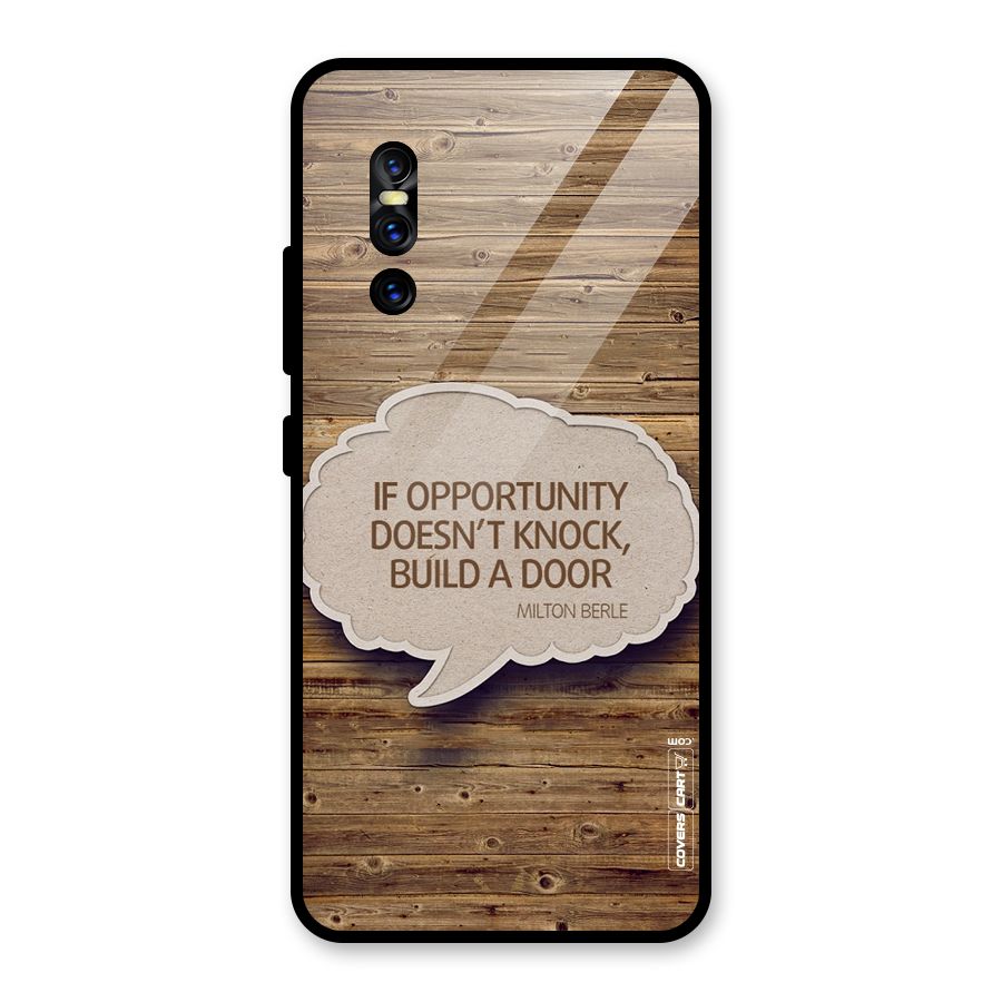 Build Your Door Glass Back Case for Vivo V15 Pro