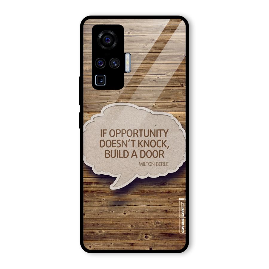 Build Your Door Glass Back Case for Vivo X50 Pro