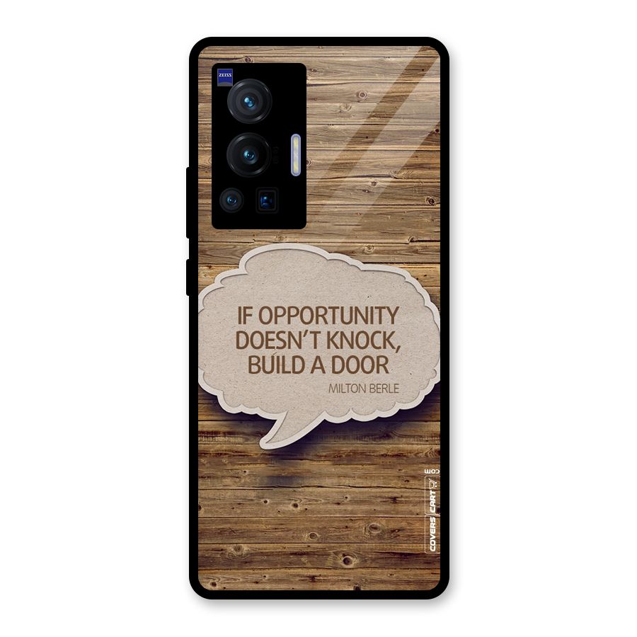 Build Your Door Glass Back Case for Vivo X70 Pro
