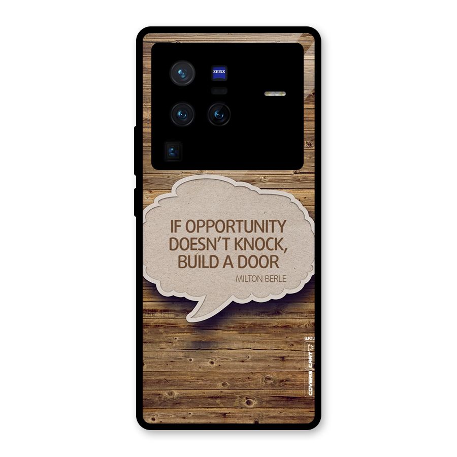 Build Your Door Glass Back Case for Vivo X80 Pro