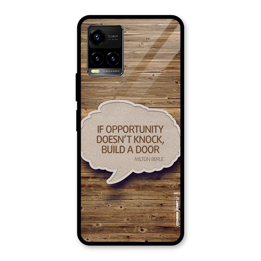 Build Your Door Glass Back Case for Vivo Y21A