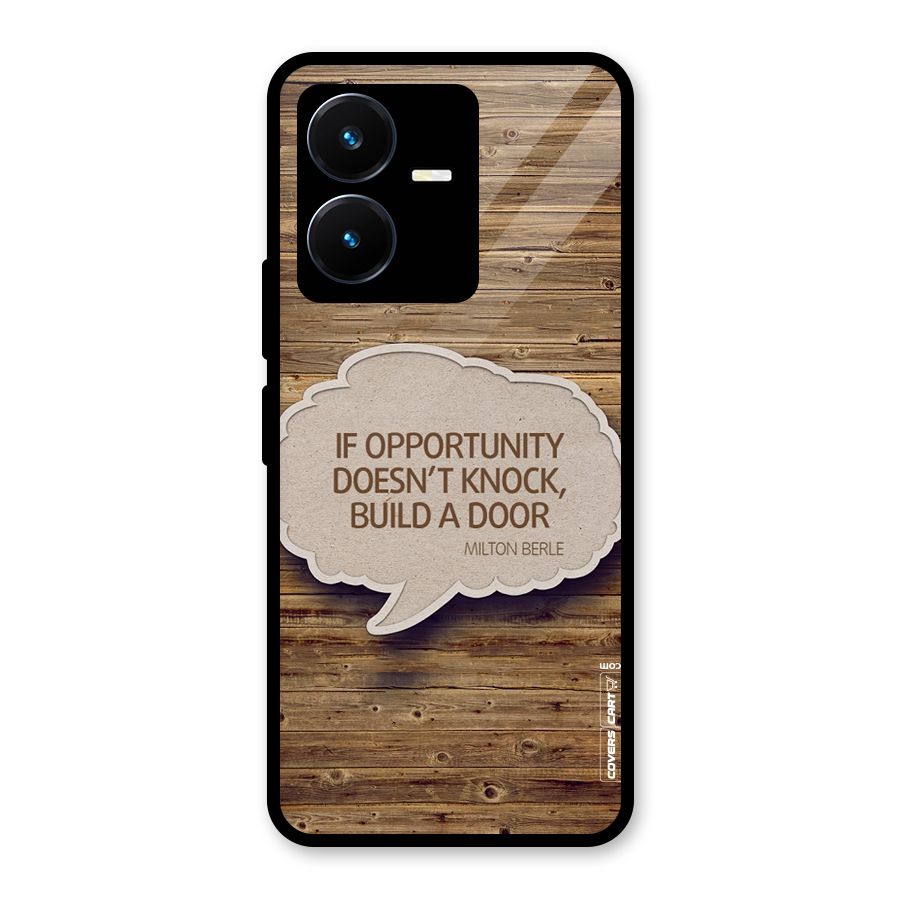 Build Your Door Glass Back Case for Vivo Y22
