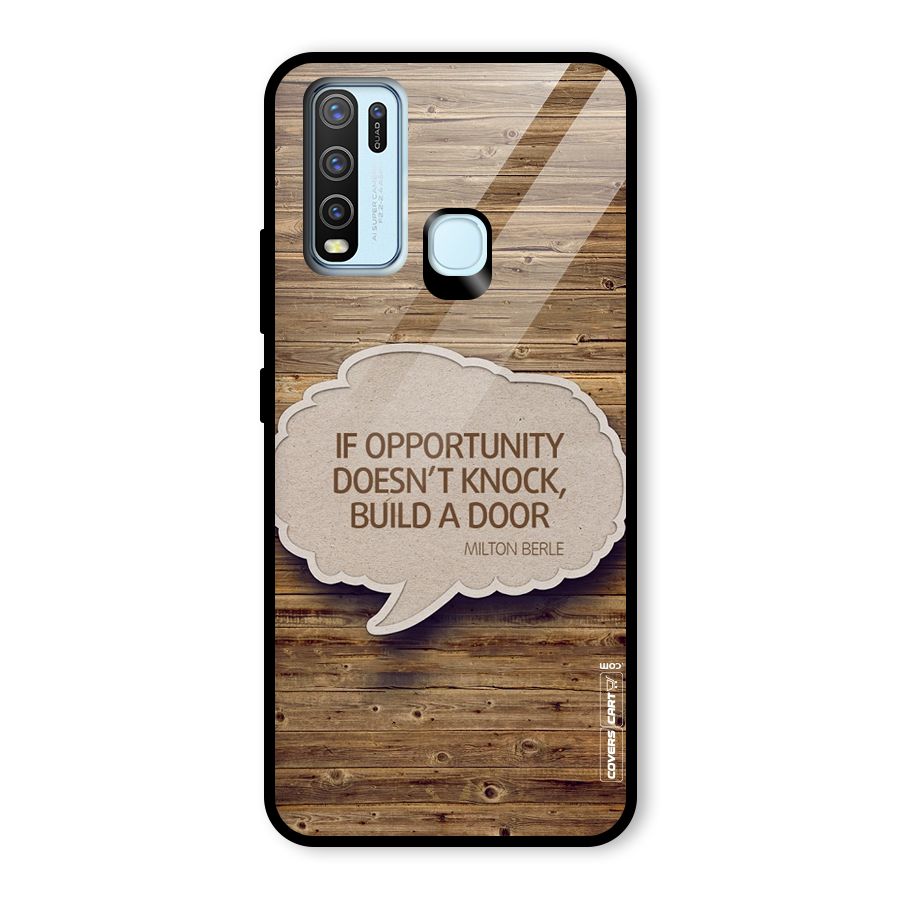 Build Your Door Glass Back Case for Vivo Y50