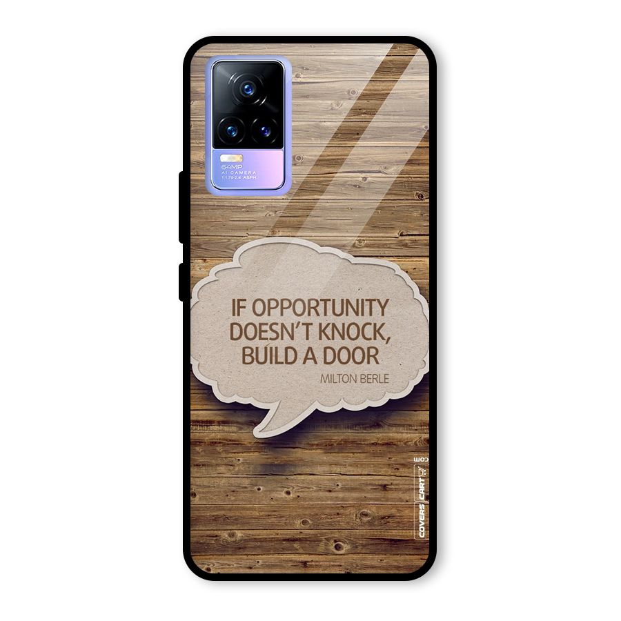Build Your Door Glass Back Case for Vivo Y73