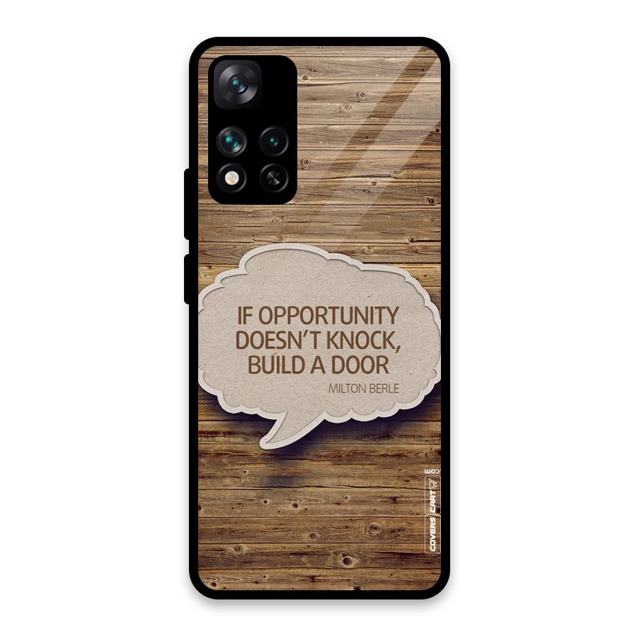 Build Your Door Glass Back Case for Xiaomi 11i HyperCharge 5G