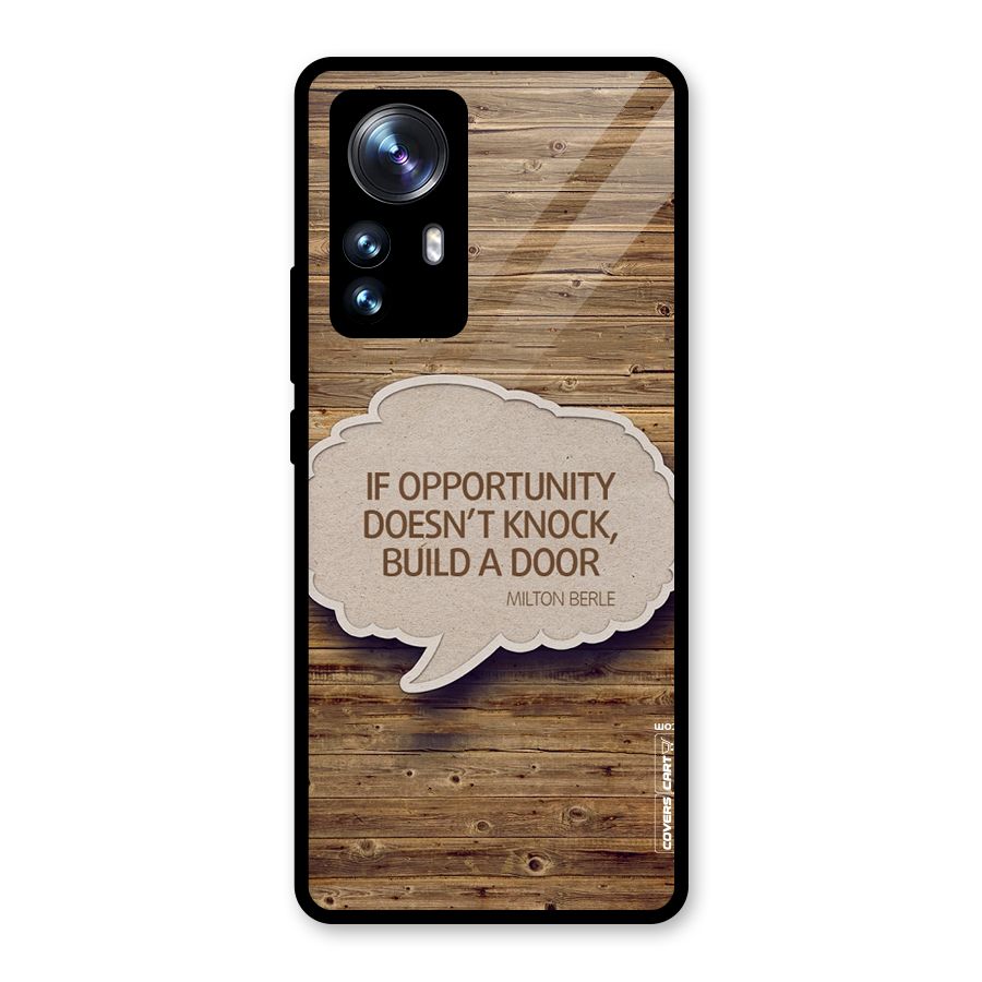 Build Your Door Glass Back Case for Xiaomi 12 Pro