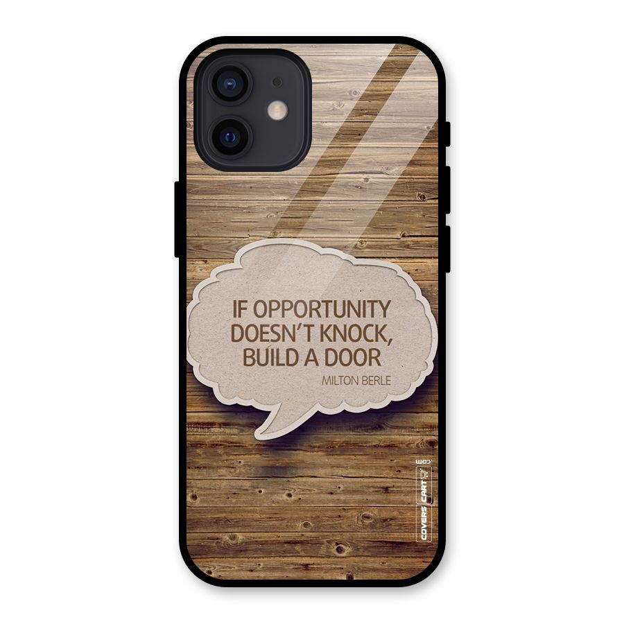 Build Your Door Glass Back Case for iPhone 12