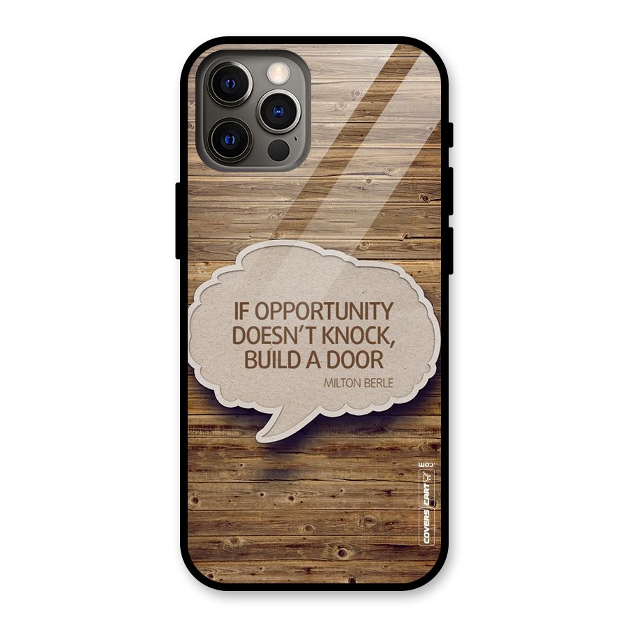 Build Your Door Glass Back Case for iPhone 12 Pro
