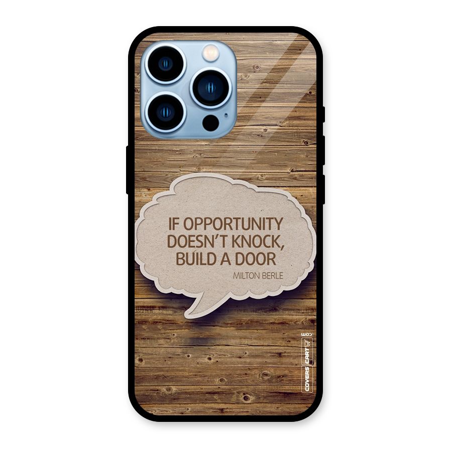 Build Your Door Glass Back Case for iPhone 13 Pro