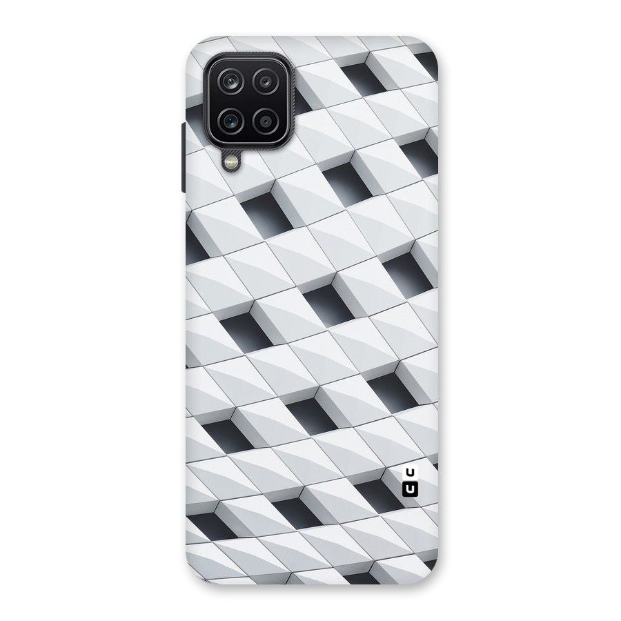 Building Pattern Back Case for Galaxy A12