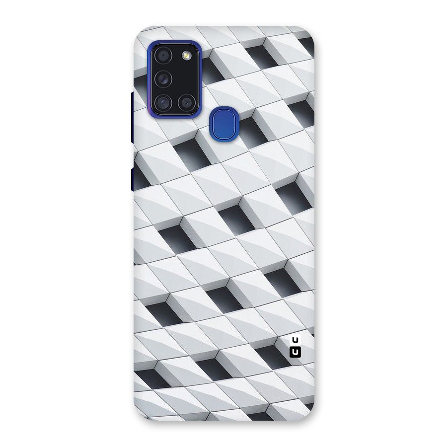 Building Pattern Back Case for Galaxy A21s