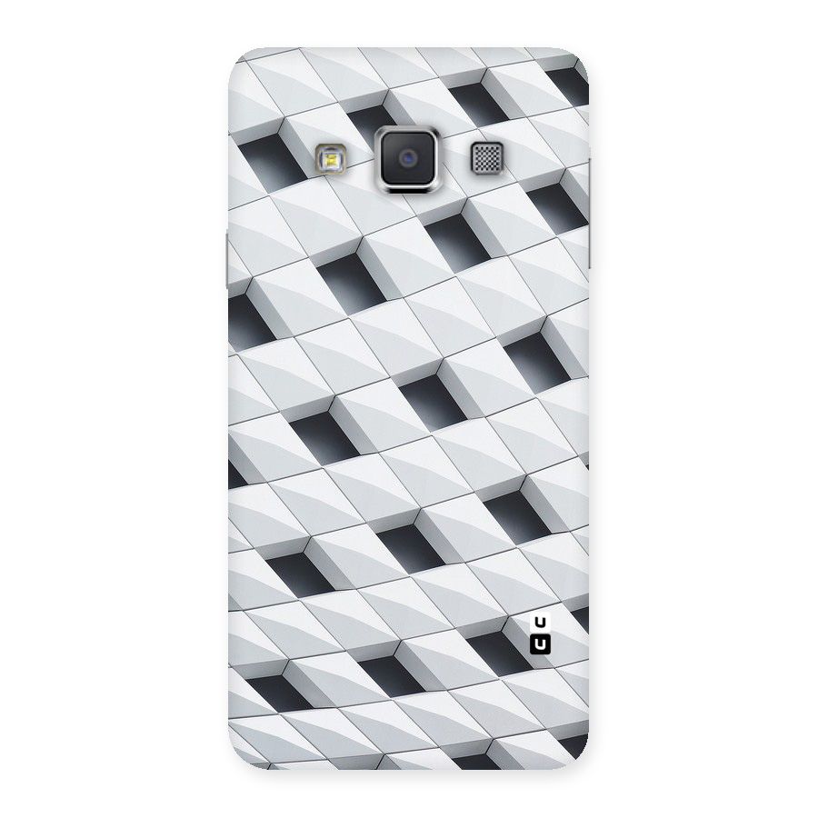 Building Pattern Back Case for Galaxy A3