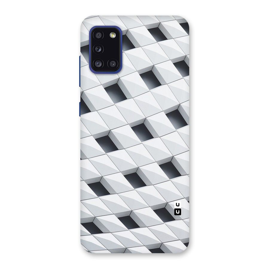 Building Pattern Back Case for Galaxy A31
