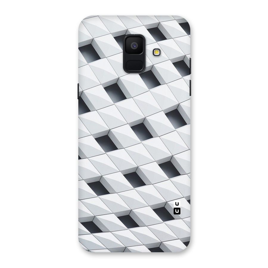 Building Pattern Back Case for Galaxy A6 (2018)