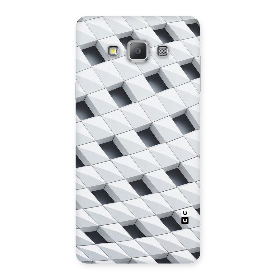 Building Pattern Back Case for Galaxy A7