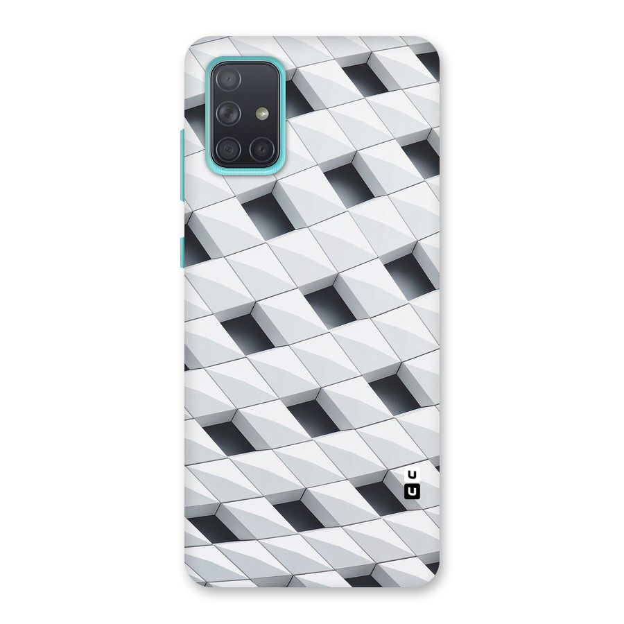Building Pattern Back Case for Galaxy A71