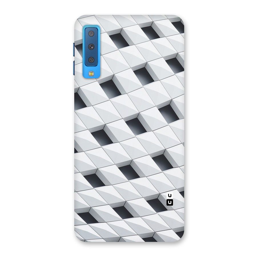 Building Pattern Back Case for Galaxy A7 (2018)