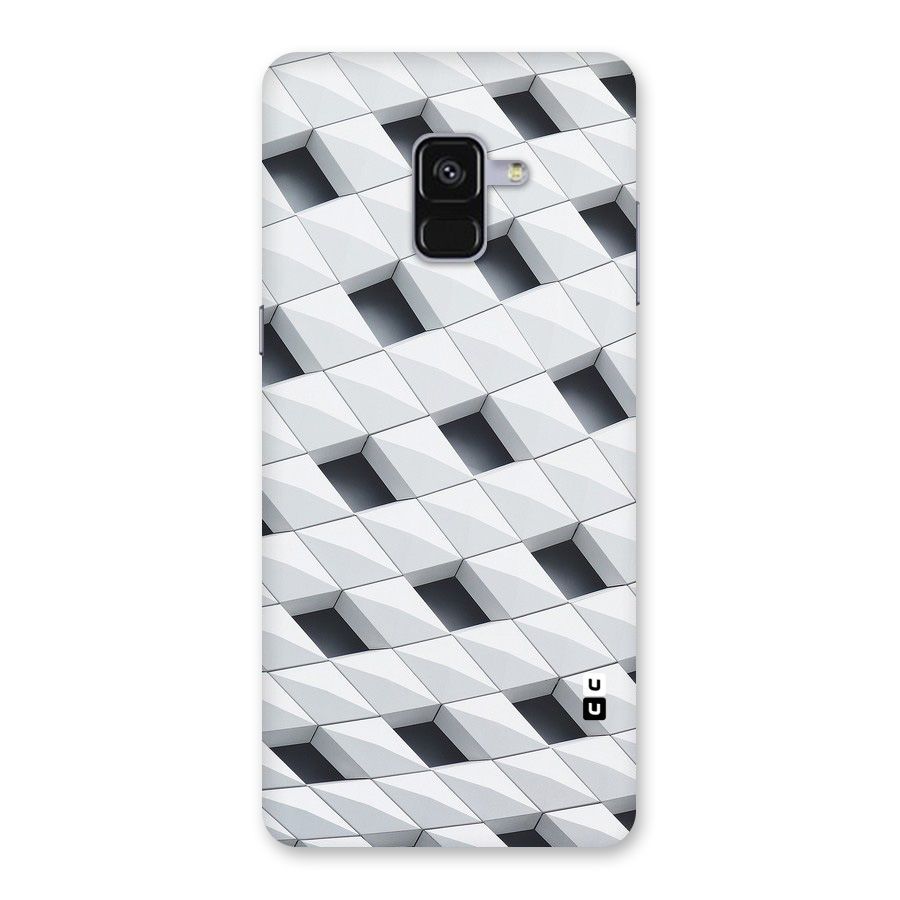 Building Pattern Back Case for Galaxy A8 Plus